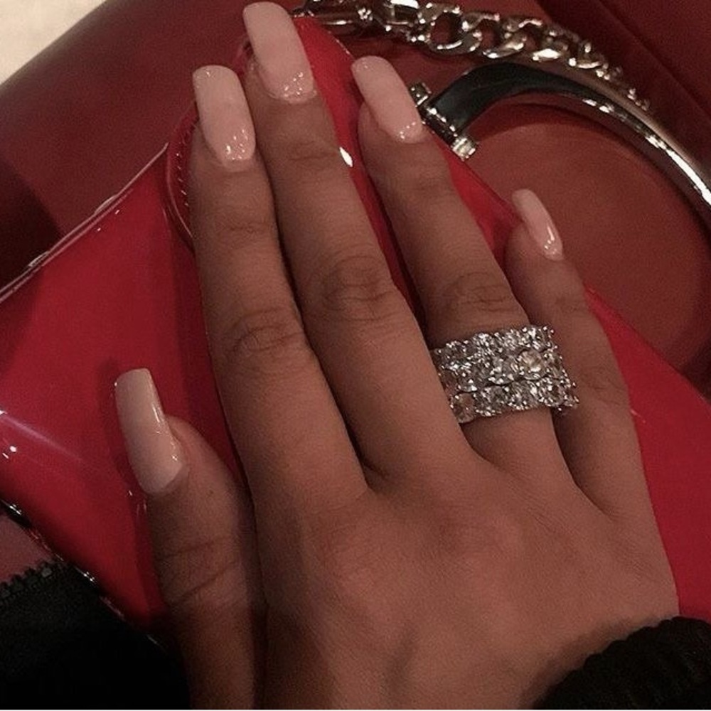 Amy Shehab 3 Eternity Rings SIZE 8